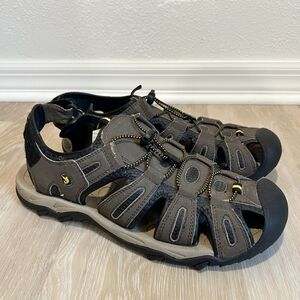 Reel Legends Wahoo Brown Sandals Men's-Size 12